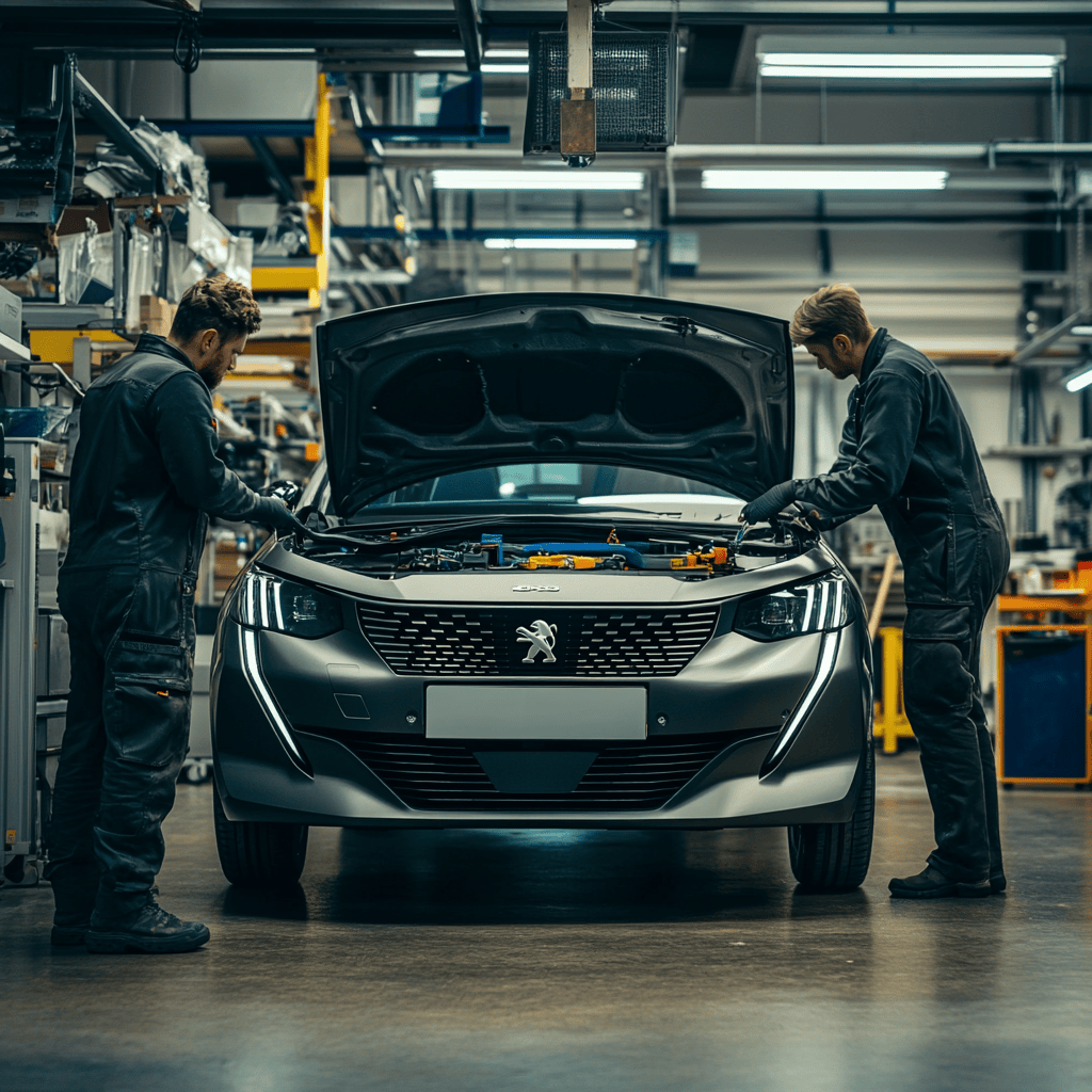 Peugeot avec un moteur 1.2 Puretech